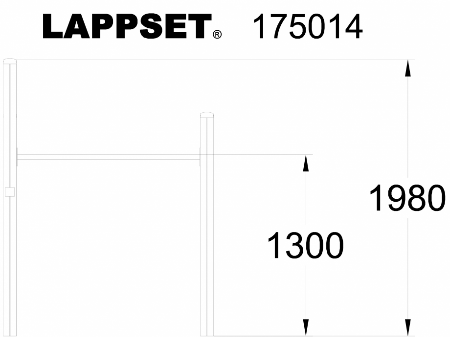 Pagina 1-CAD-DWG Echipament de joaca pentru copii - 175014 LAPPSET Detaliu de produs CLOVER 