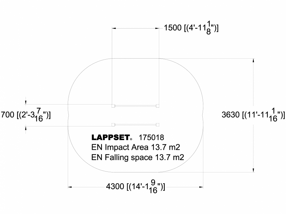 Pagina 1-CAD-DWG Echipament de joaca pentru copii - 175018 LAPPSET Detaliu de produs CLOVER 