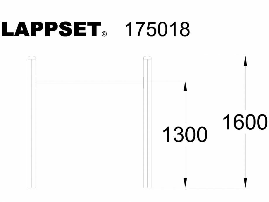 Pagina 1-CAD-DWG Echipament de joaca pentru copii - 175018 LAPPSET Detaliu de produs CLOVER 