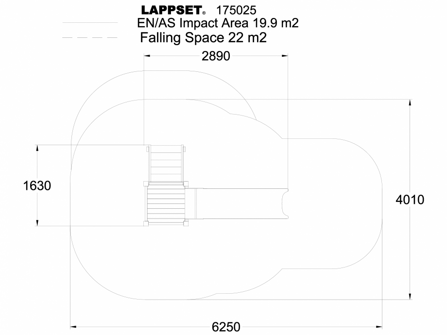 Pagina 1-CAD-DWG Echipament de joaca pentru copii - 175025 LAPPSET Detaliu de produs CLOVER 