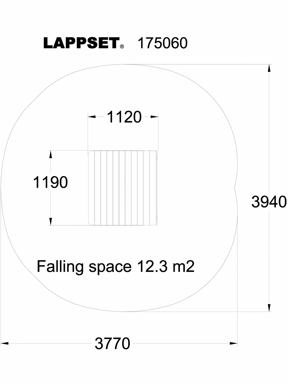 Pagina 1-CAD-DWG Echipament de joaca pentru copii - 175060 LAPPSET Detaliu de produs CLOVER 