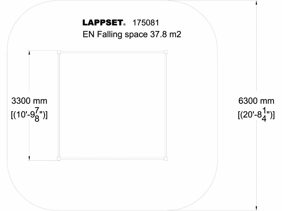 Pagina 1-CAD-DWG Echipament de joaca pentru copii - 175081 LAPPSET Detaliu de produs CLOVER 