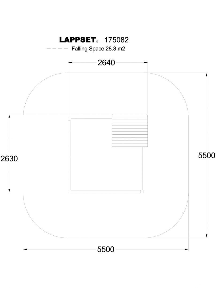 Pagina 1-CAD-DWG Echipament de joaca pentru copii - 175082 LAPPSET Detaliu de produs CLOVER 