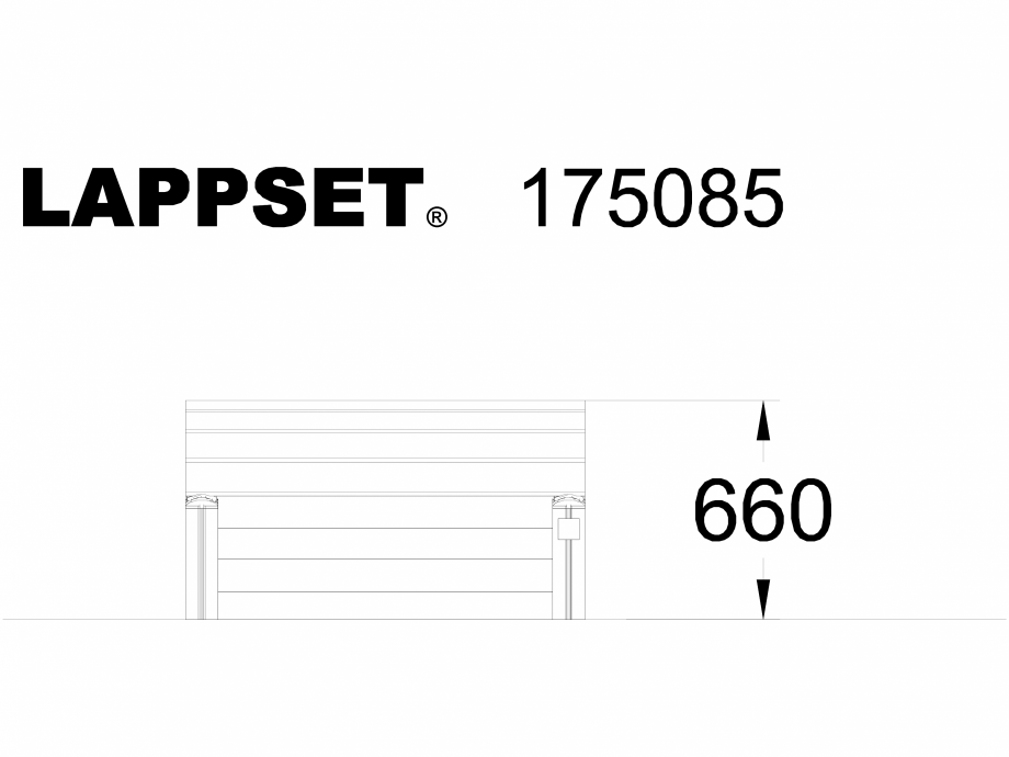Pagina 1-CAD-DWG Echipament de joaca pentru copii - 175085 LAPPSET Detaliu de produs CLOVER 