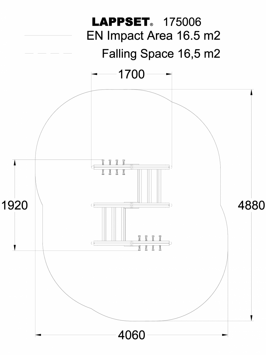 Pagina 1-CAD-DWG Echipament de joaca pentru copii - 142552 LAPPSET Detaliu de produs CLOVER 