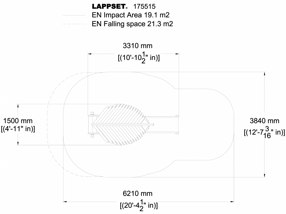 Pagina 1-CAD-DWG Echipament de joaca pentru copii - 175515 LAPPSET Detaliu de produs FLORA 