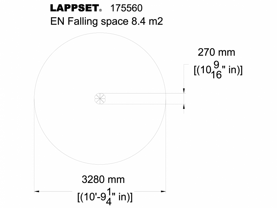 Pagina 1 - CAD-DWG Echipament de joaca pentru copii - 175560 LAPPSET Detaliu de produs FLORA 