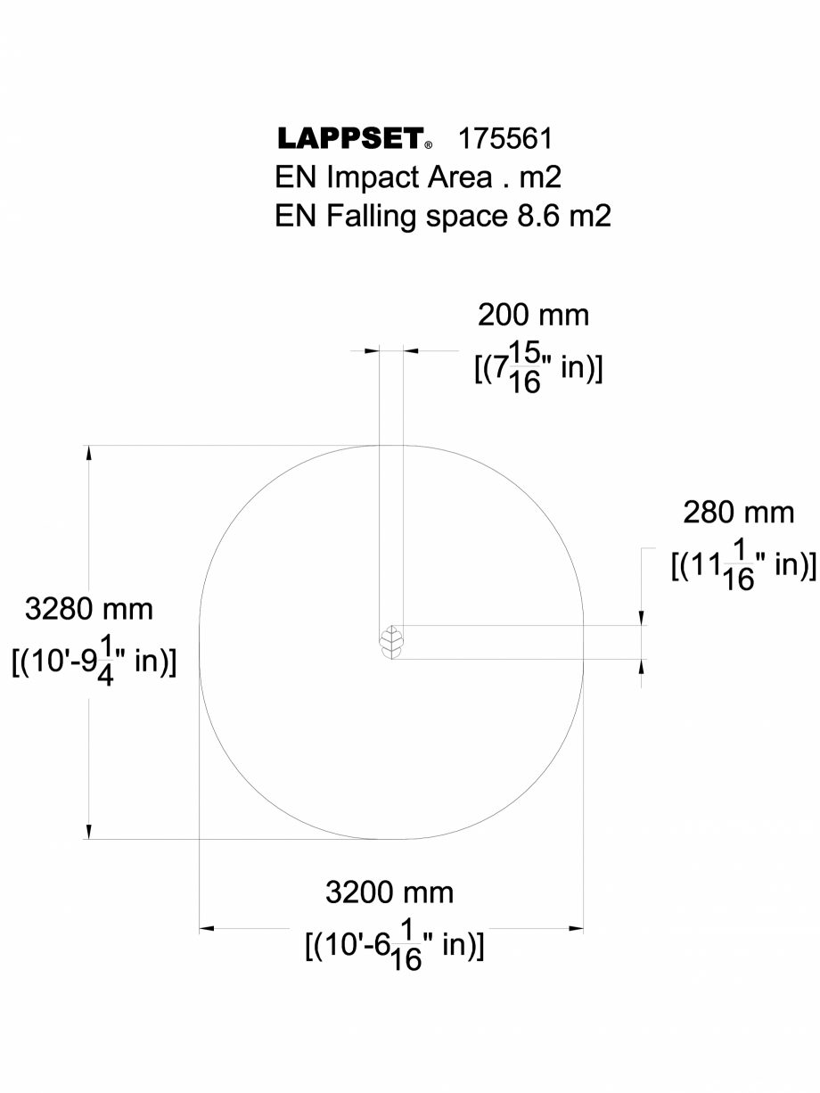 Pagina 1-CAD-DWG Echipament de joaca pentru copii - 175561(1) LAPPSET Detaliu de produs FLORA 