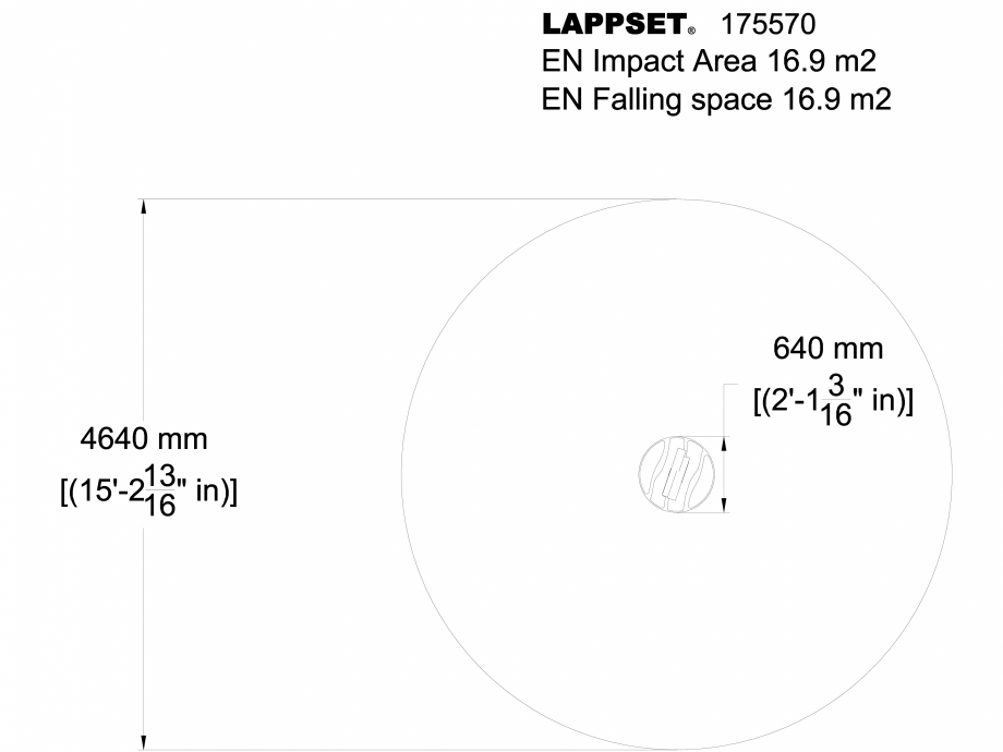 Pagina 1-CAD-DWG Echipament de joaca pentru copii - 175570(1) LAPPSET Detaliu de produs FLORA 