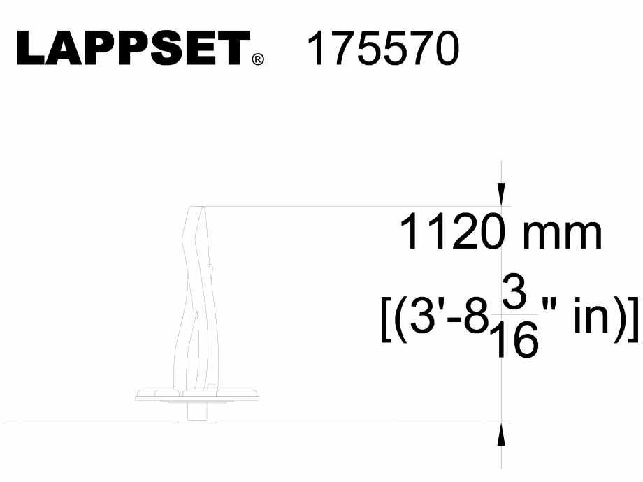 Pagina 1-CAD-DWG Echipament de joaca pentru copii - 175570 LAPPSET Detaliu de produs FLORA 