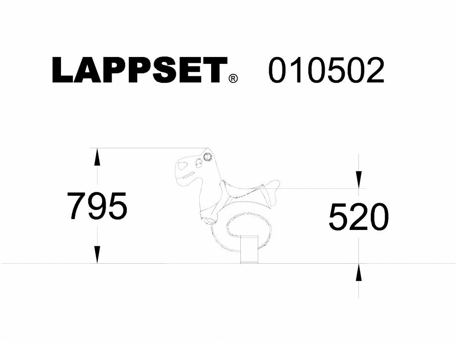 Pagina 1-CAD-DWG Echipament de joaca pentru copii - 010502 LAPPSET Detaliu de produs NEW FINNO 