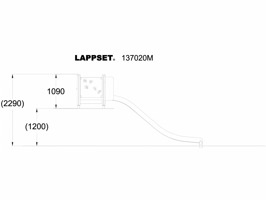 Pagina 1-CAD-DWG Echipament de joaca pentru copii - 137020 LAPPSET Detaliu de produs NEW FINNO 