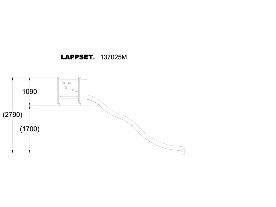 Pagina 1-CAD-DWG Echipament de joaca pentru copii - 137025 LAPPSET Detaliu de produs NEW FINNO 