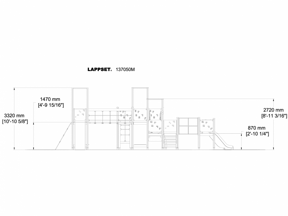 Pagina 1-CAD-DWG Echipament de joaca pentru copii - 137050 LAPPSET Detaliu de produs NEW FINNO 