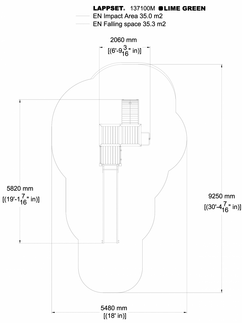 Pagina 1-CAD-DWG Echipament de joaca pentru copii - 137100 LAPPSET Detaliu de produs NEW FINNO 