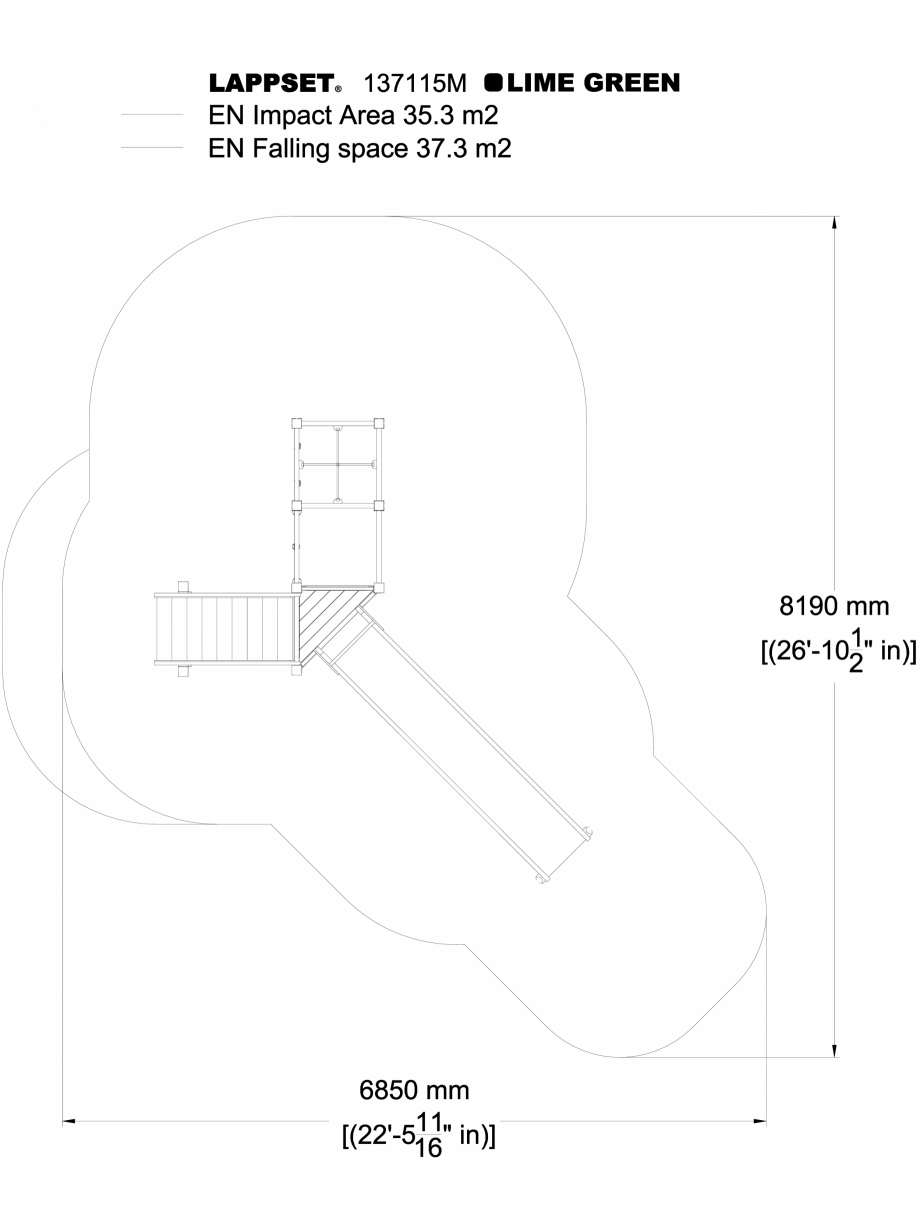 Pagina 1-CAD-DWG Echipament de joaca pentru copii - 137115 LAPPSET Detaliu de produs NEW FINNO 