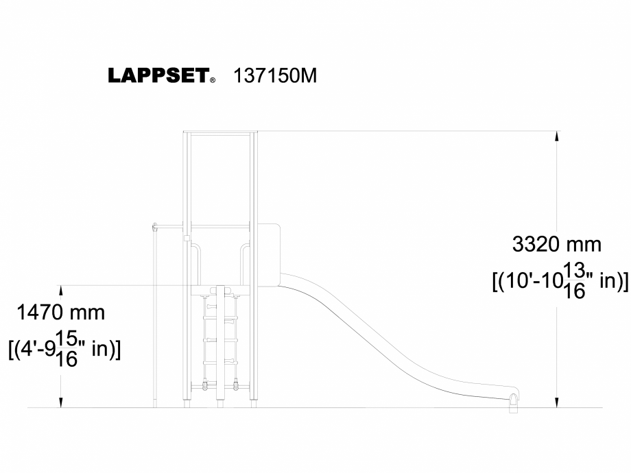 Pagina 1-CAD-DWG Echipament de joaca pentru copii - 137150 LAPPSET Detaliu de produs NEW FINNO 