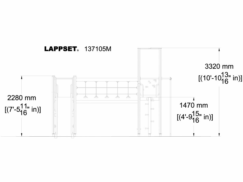 Pagina 1-CAD-DWG Echipament de joaca pentru copii - 137105 LAPPSET Detaliu de produs NEW FINNO 