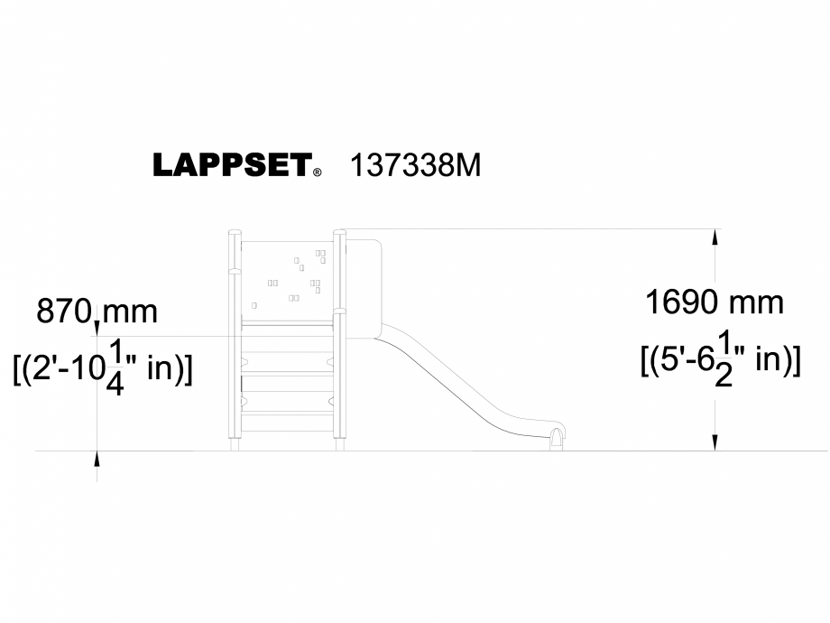 Pagina 1-CAD-DWG Echipament de joaca pentru copii - 137338MSI LAPPSET Detaliu de produs NEW FINNO 
