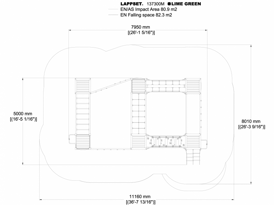 Pagina 1-CAD-DWG Echipament de joaca pentru copii - 137300 LAPPSET Detaliu de produs NEW FINNO 