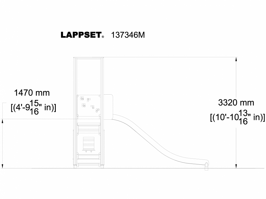 Pagina 1-CAD-DWG Echipament de joaca pentru copii - 137346 LAPPSET Detaliu de produs NEW FINNO 
