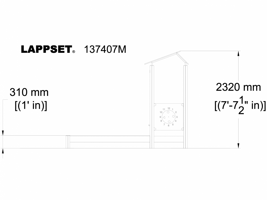 Pagina 1-CAD-DWG Echipament de joaca pentru copii - 137407 LAPPSET Detaliu de produs NEW FINNO 