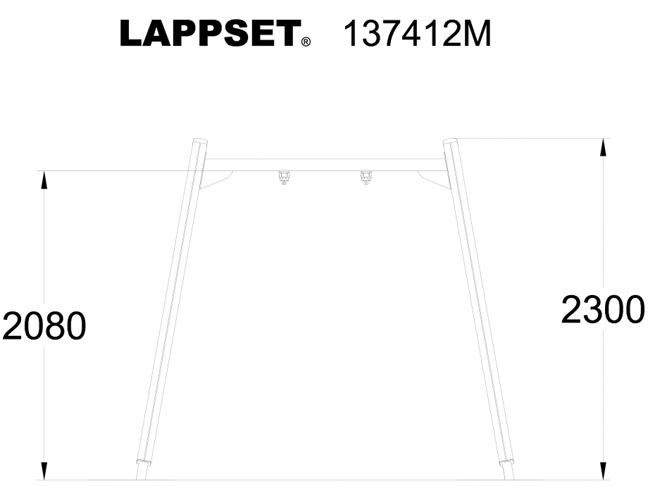 Pagina 1-CAD-DWG Echipament de joaca pentru copii - 137412 LAPPSET Detaliu de produs NEW FINNO 