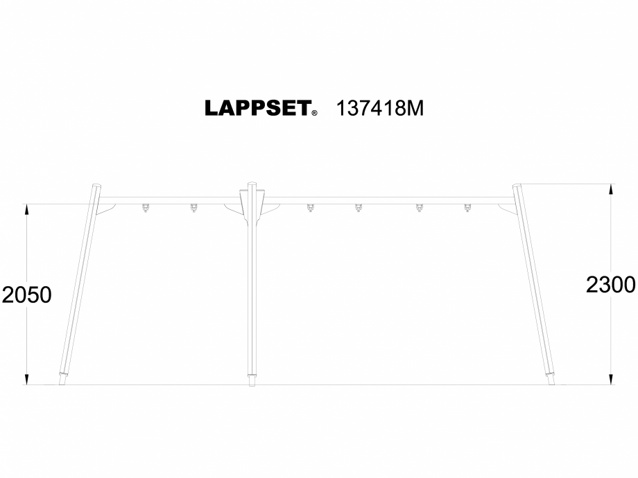 Pagina 1-CAD-DWG Echipament de joaca pentru copii - 137418 LAPPSET Detaliu de produs NEW FINNO 