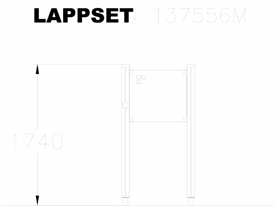 Pagina 1-CAD-DWG Echipament de joaca pentru copii - 137556 LAPPSET Detaliu de produs NEW FINNO 