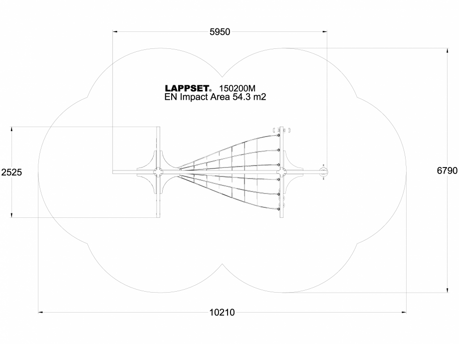 Pagina 1-CAD-DWG Echipament de joaca pentru copii - 150200 LAPPSET Detaliu de produs NEW FINNO 