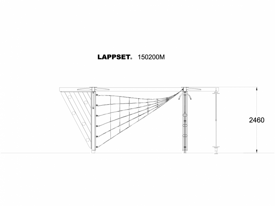 Pagina 1 - CAD-DWG Echipament de joaca pentru copii - 150200 LAPPSET Detaliu de produs NEW FINNO 