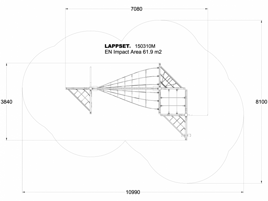 Pagina 1-CAD-DWG Echipament de joaca pentru copii - 150310 LAPPSET Detaliu de produs NEW FINNO 