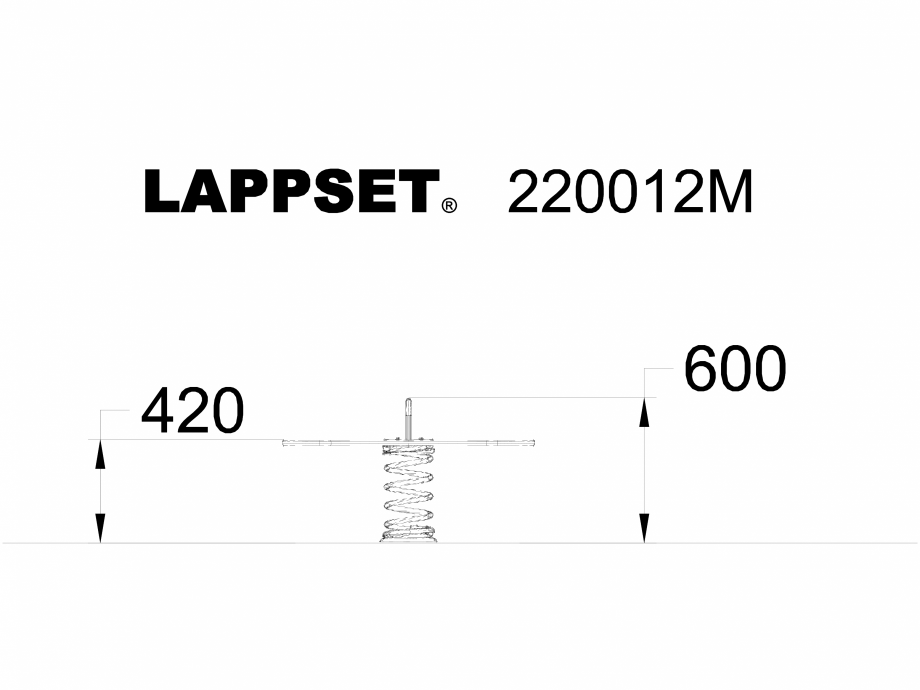 Pagina 1-CAD-DWG Echipament de joaca pentru copii - 220012M LAPPSET Detaliu de produs CLOXX 