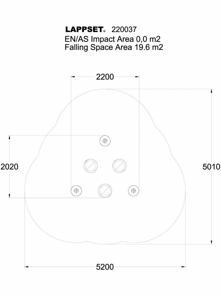 Pagina 1-CAD-DWG Echipament de joaca pentru copii - 220037PL LAPPSET Detaliu de produs CLOXX 