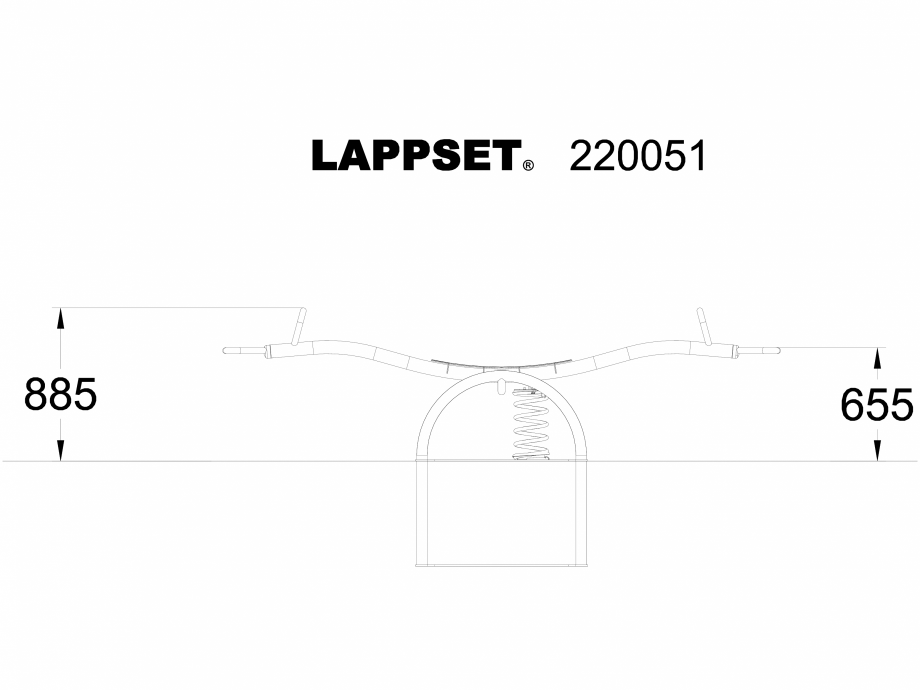 Pagina 1-CAD-DWG Echipament de joaca pentru copii - 220051BSI LAPPSET Detaliu de produs CLOXX 