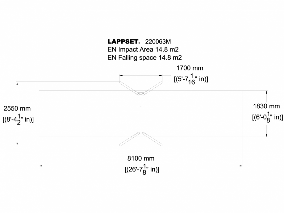 Pagina 1-CAD-DWG Echipament de joaca pentru copii - 220063M(1) LAPPSET Detaliu de produs CLOXX 