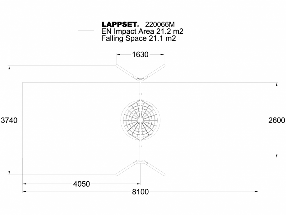 Pagina 1-CAD-DWG Echipament de joaca pentru copii - 220066M(1) LAPPSET Detaliu de produs CLOXX 