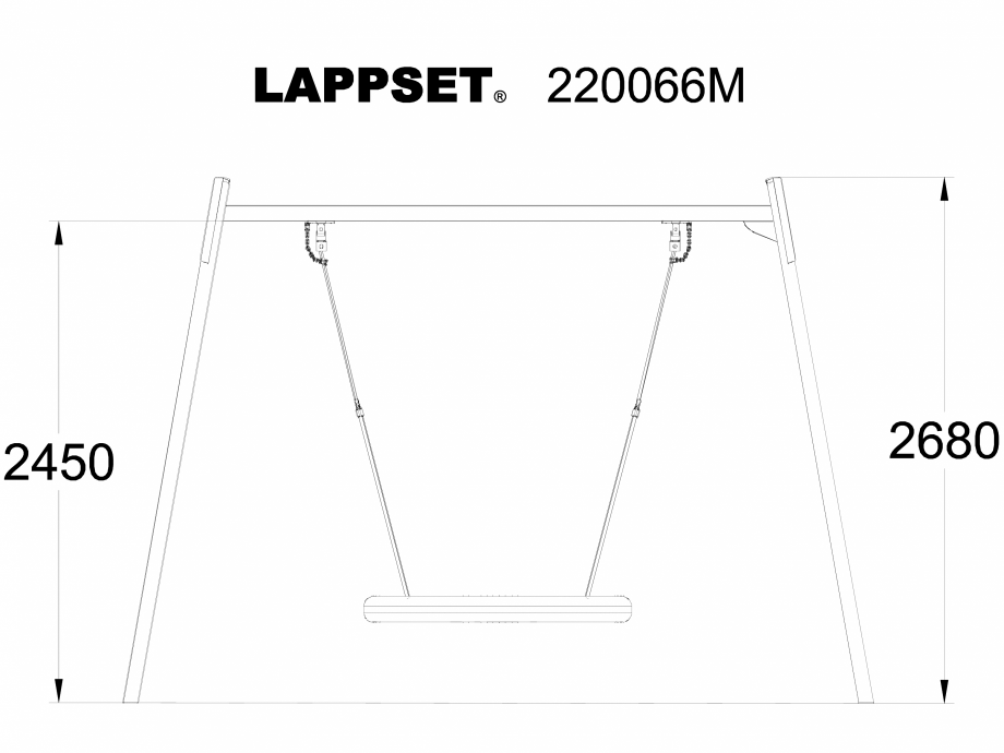 Pagina 1 - CAD-DWG Echipament de joaca pentru copii - 220066M LAPPSET Detaliu de produs CLOXX 