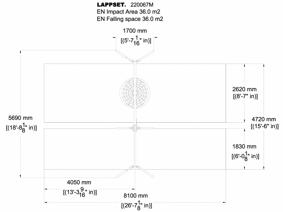 Pagina 1-CAD-DWG Echipament de joaca pentru copii - 220067M(1) LAPPSET Detaliu de produs CLOXX 