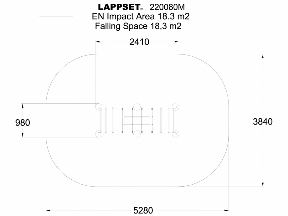 Pagina 1-CAD-DWG Echipament de joaca pentru copii - 220080M(1) LAPPSET Detaliu de produs CLOXX 