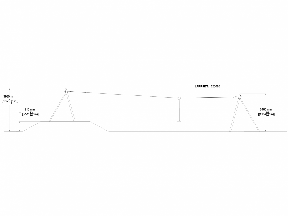 Pagina 1-CAD-DWG Echipament de joaca pentru copii - 220082 LAPPSET Detaliu de produs CLOXX 