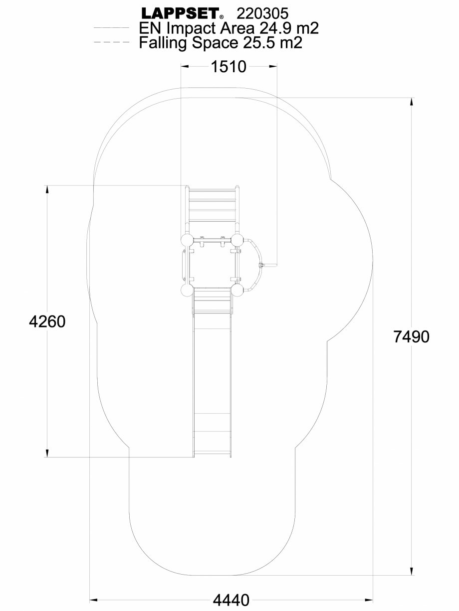 Pagina 1-CAD-DWG Echipament de joaca pentru copii - 220305(1) LAPPSET Detaliu de produs CLOXX 