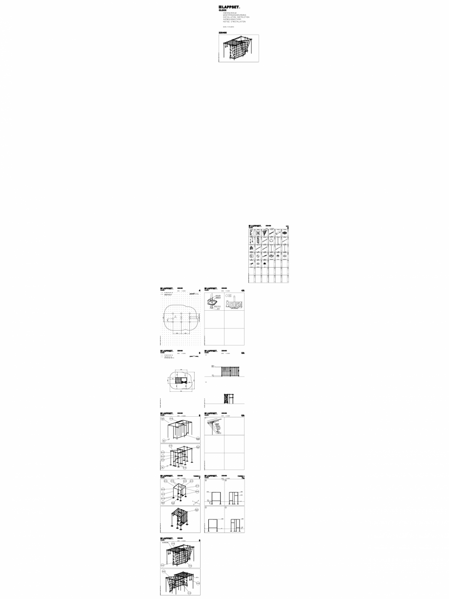 Pagina 1-CAD-DWG Echipament de joaca pentru copii - 220466(2) LAPPSET Detaliu de produs CLOXX 