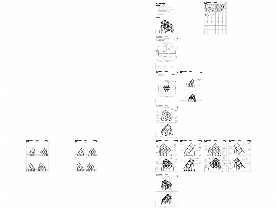 Pagina 1-CAD-DWG Echipament de joaca pentru copii - 220615(2) LAPPSET Detaliu de produs CLOXX 
