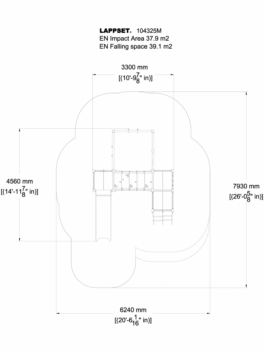 Pagina 1-CAD-DWG Echipament de joaca pentru copii sub 4 ani LUCAS 104325M LAPPSET Detaliu de produs FINNO ABC...