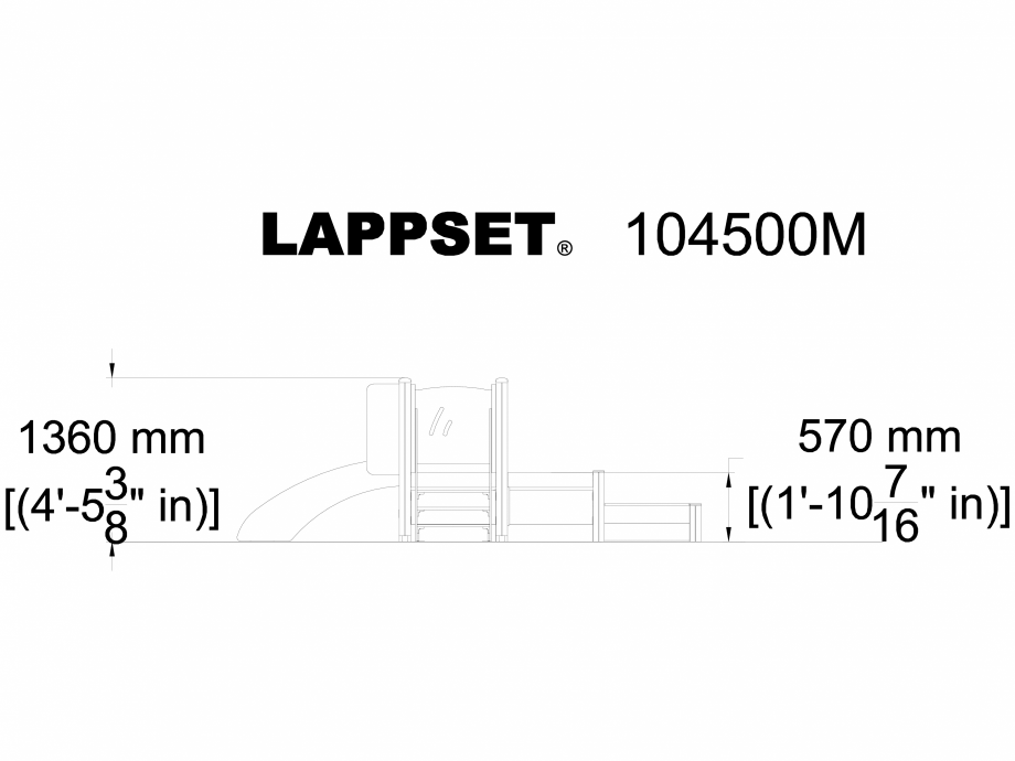 Pagina 1-CAD-DWG Echipament de joaca pentru copii sub 4 ani ROSA 104500M LAPPSET Detaliu de produs FINNO ABC 