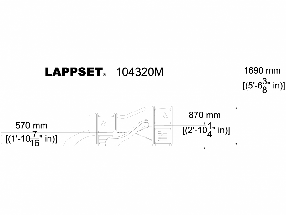 Pagina 1-CAD-DWG Echipament de joaca tematic pentru copii sub 4 ani 104320M LAPPSET Detaliu de produs FINNO...