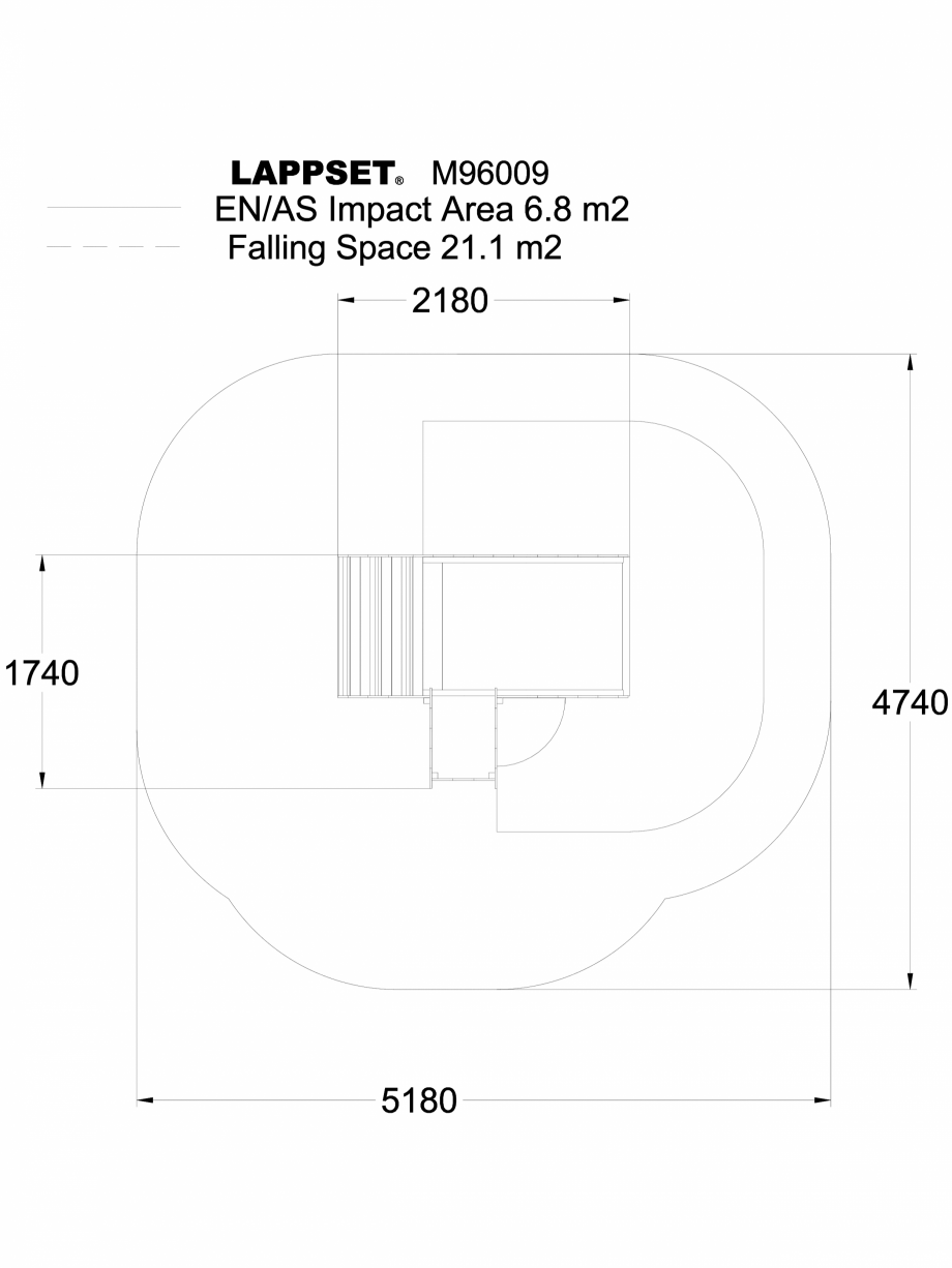 Pagina 1-CAD-DWG Echipament de joaca pentru copii sub 4 ani Castel M96009 - vedere de sus LAPPSET Detaliu de ...