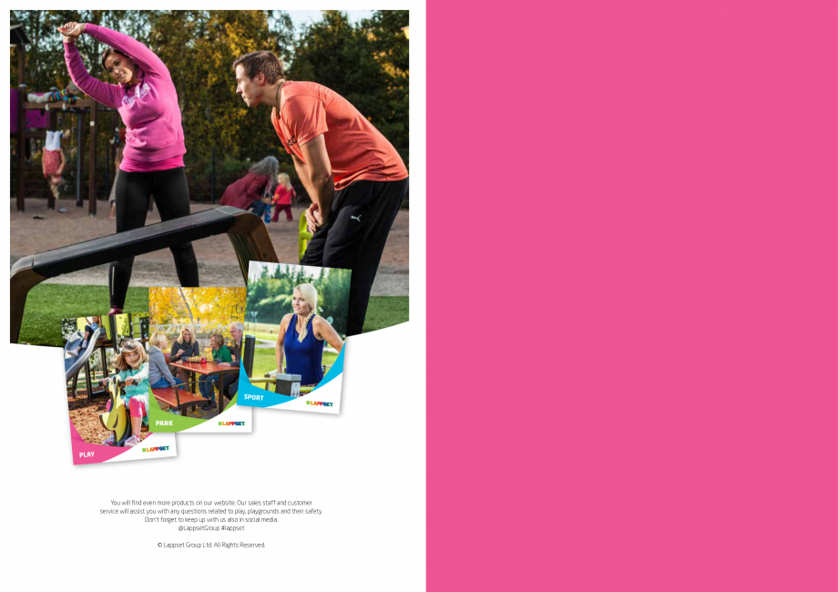 Pagina 106-Echipamente de joaca pentru copii LAPPSET NEW FINNO, HALO, CLOXX, FLORA, FINNO ABC, CLOVER Catalog, ...