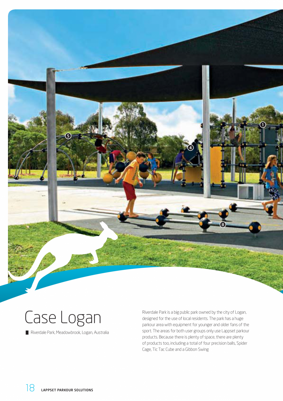 Pagina 18-Echipamente si solutii pentru Parkour  LAPPSET CLOXX Catalog, brosura Engleza nting alternatives

30...